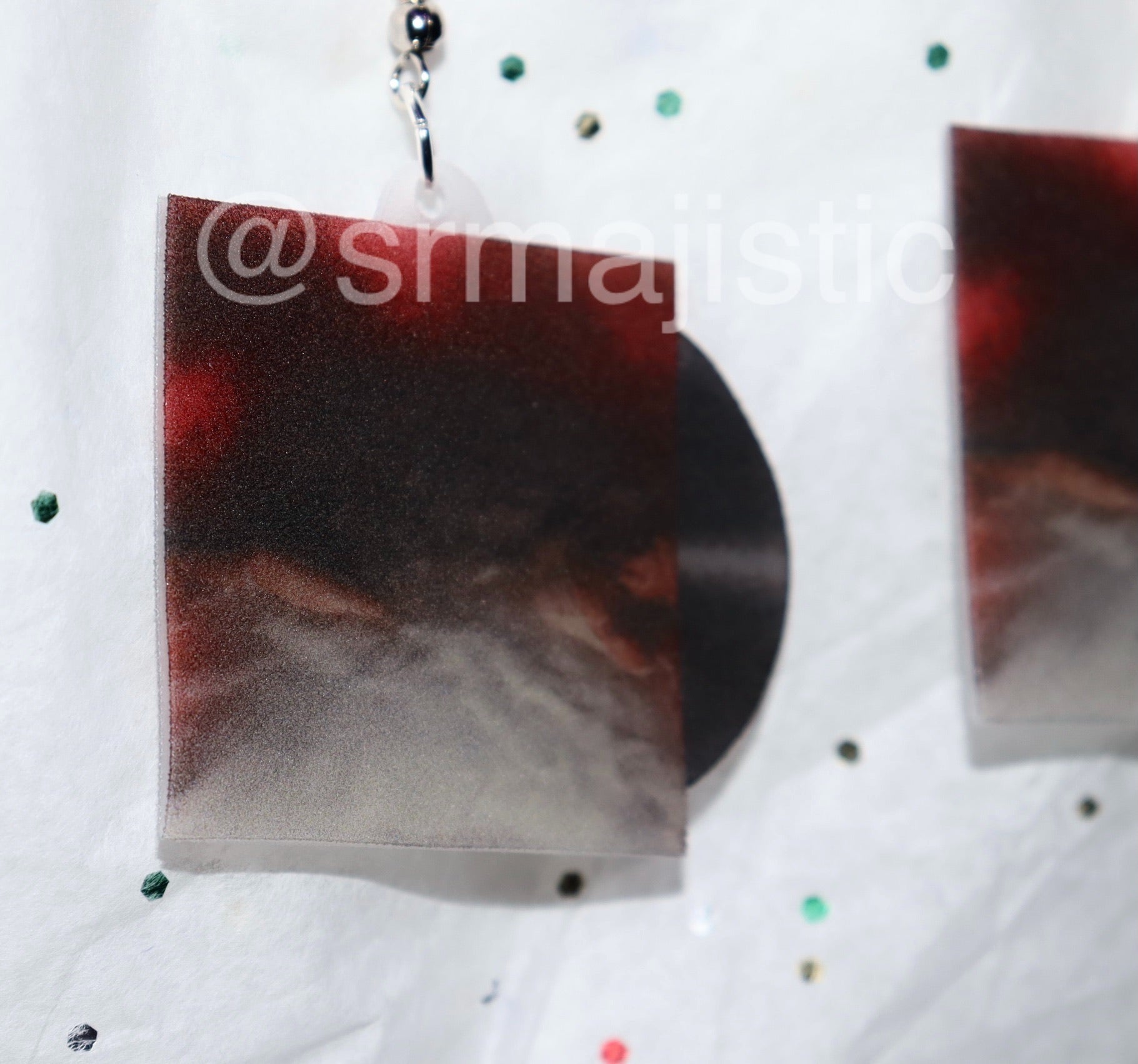 Hayley Williams Flowers for Vases / Descansos Vinyl Album Handmade Earrings!