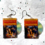 Pulp Fiction (1994) DVD 2D detailed Handmade Earrings!