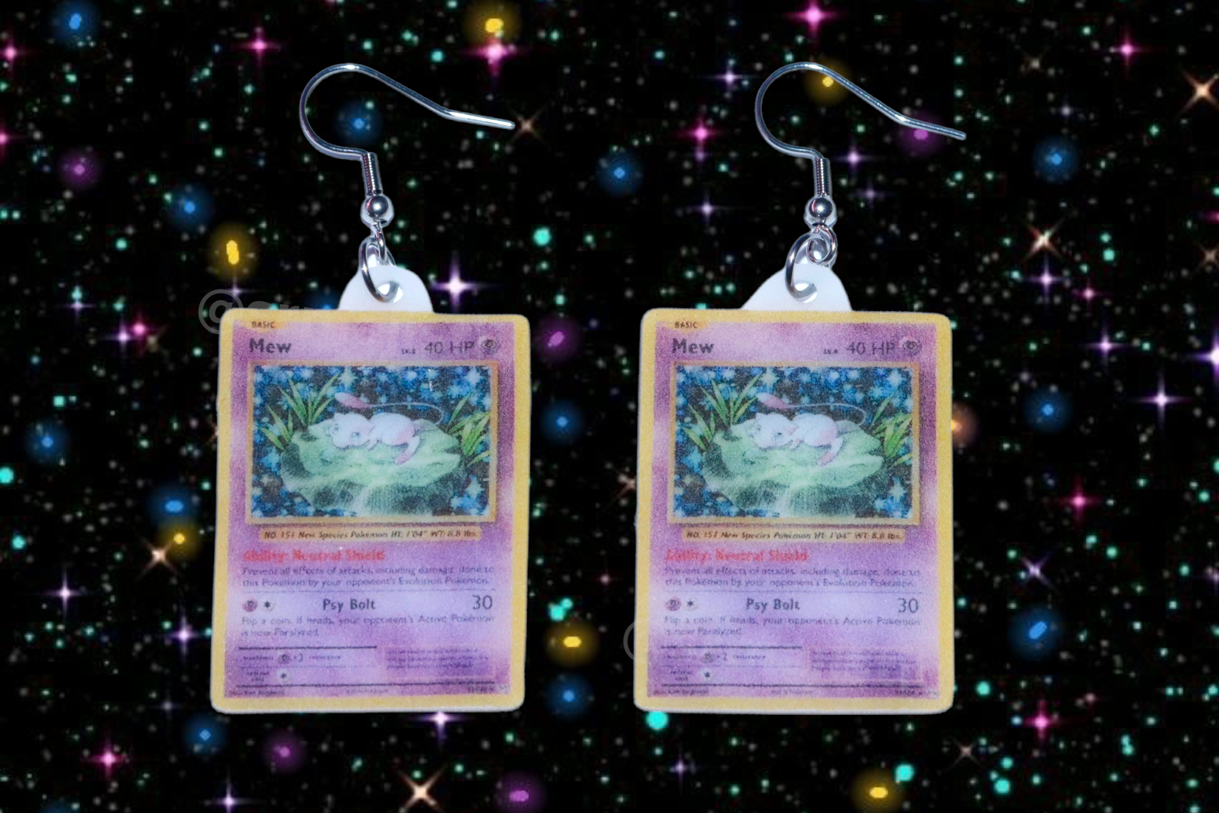 Pokémon Cards Detailed Handmade Earrings!