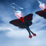 Dark Goth Creature Handmade Earrings (collaboration with @saltnox)
