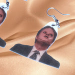 The Office Characters Funny Handmade Earrings!