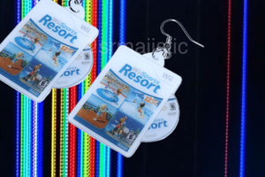 Wii Sports Resort Wii Game 2D detailed Handmade Earrings!