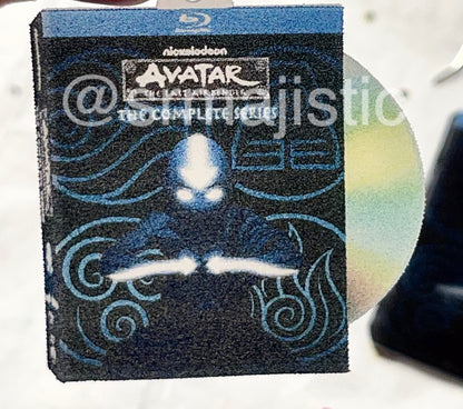 Avatar the Last Airbender complete DVD collection 2D detailed Handmade Earrings!