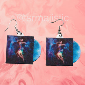 Doja Cat Planet Her Vinyl Album Handmade Earrings!