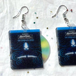 Avatar the Last Airbender complete DVD collection 2D detailed Handmade Earrings!