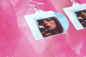 Taylor Swift Midnights Vinyl Album (color variants) Handmade Earrings!