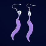 Worm on a String Handmade Earrings!