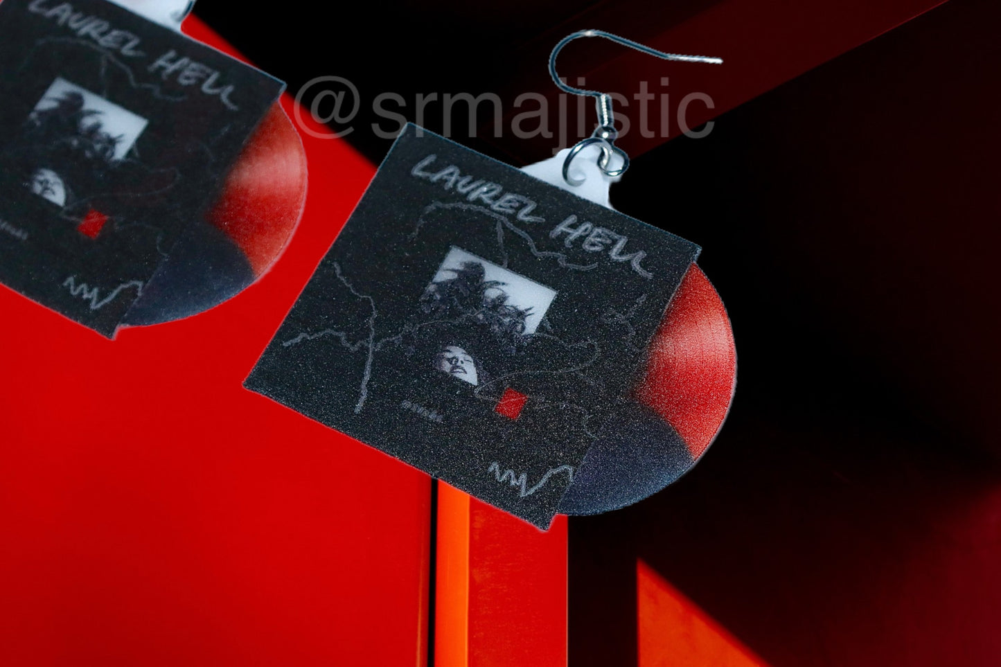 Mitski Laurel Hell Vinyl Album Handmade Earrings!