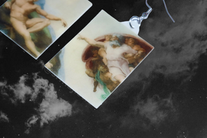 The Creation of Adam Detailed Handmade Earrings!