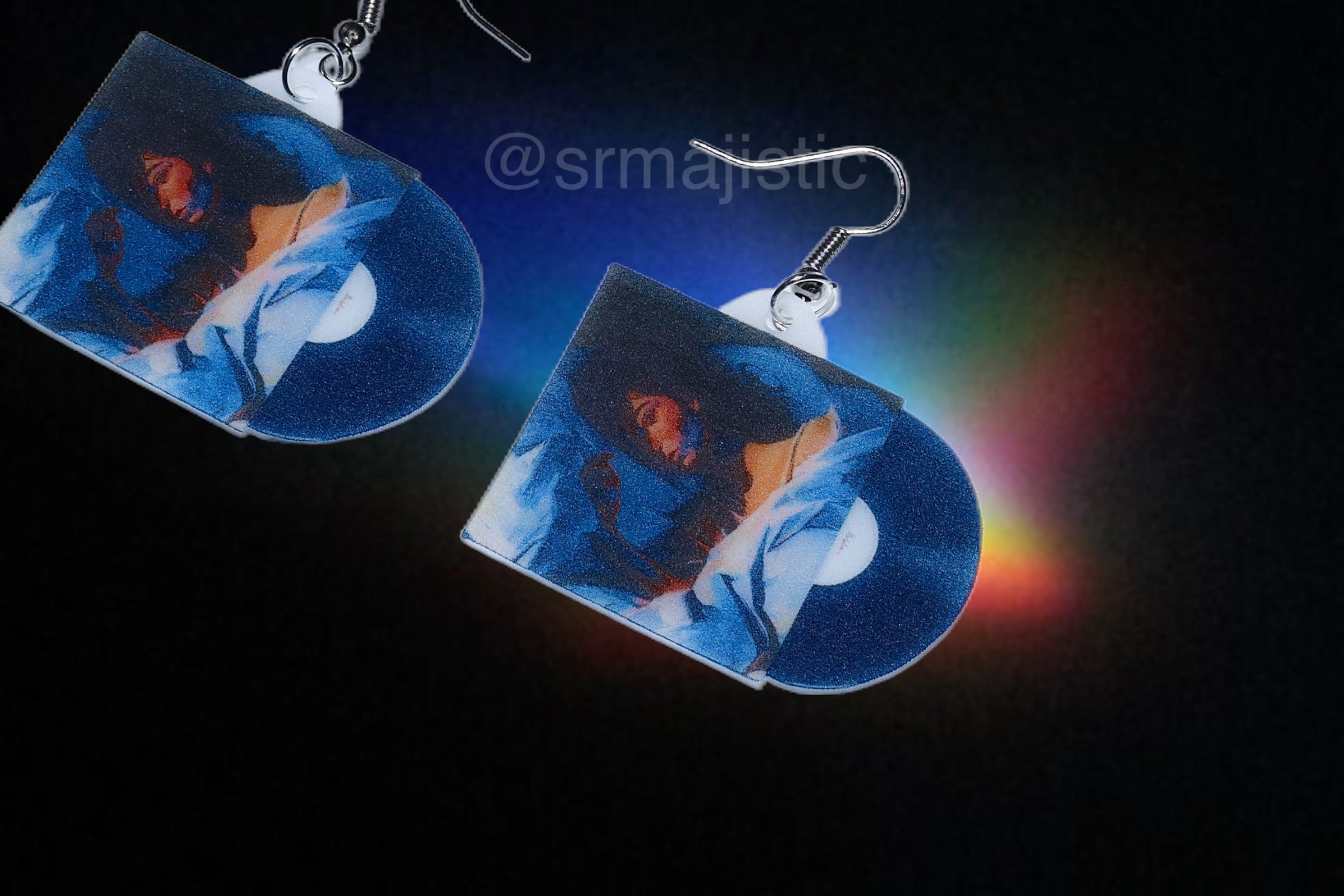 Lorde Melodrama Vinyl Album Handmade Earrings!