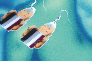Aang Says Gay Rights Handmade Earrings!