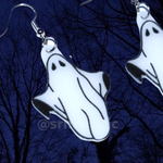 Cute Ghost Cartoon Handmade Earrings!