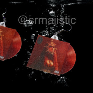 Halsey If I Can’t Have Love, I Want Power Vinyl Album Handmade Earrings!