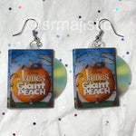 James and the Giant Peach (1996) DVD 2D detailed Handmade Earrings!