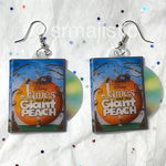 James and the Giant Peach (1996) DVD 2D detailed Handmade Earrings!