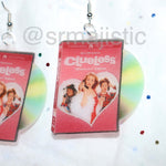 Clueless (1995) DVD 2D detailed Handmade Earrings!