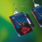 Evil Dead (1981) VHS Tape 2D detailed Handmade Earrings!