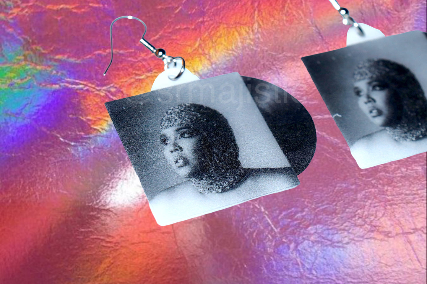 Lizzo Special Vinyl Album Handmade Earrings!