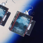 Fright Night (1985) VHS Tape 2D detailed Handmade Earrings!
