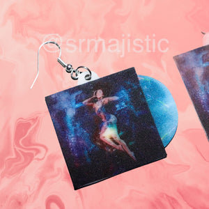Doja Cat Planet Her Vinyl Album Handmade Earrings!