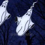 Cute Ghost Cartoon Handmade Earrings!