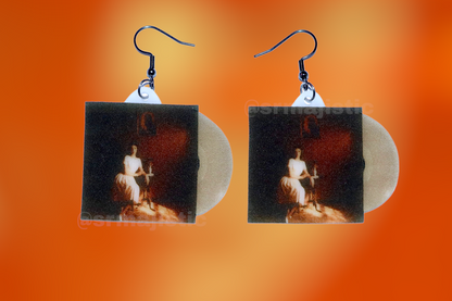 Ethel Cain Preacher’s Daughter Vinyl Album Handmade Earrings!