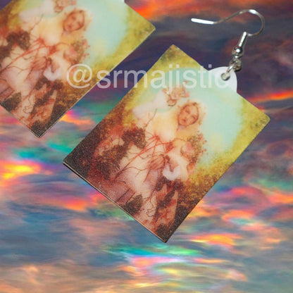 Hunter Schafer Paper Magazine Photoshoot Cute Handmade Earrings!