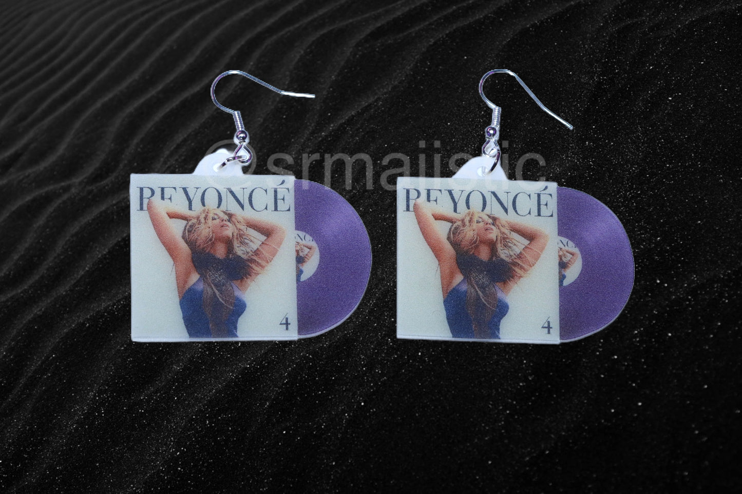 Beyoncé Complete Collection Vinyl Albums Handmade Earrings!