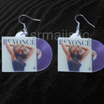 Beyoncé Complete Collection Vinyl Albums Handmade Earrings!
