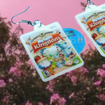 My Sims Kingdom Wii Game 2D detailed Handmade Earrings!