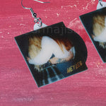 Wet Leg self titled Vinyl Album Handmade Earrings!