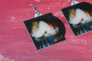 Wet Leg self titled Vinyl Album Handmade Earrings!