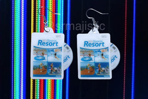 Wii Sports Resort Wii Game 2D detailed Handmade Earrings!