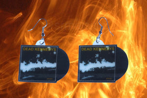 Dead Kennedys Fresh Fruit for Rotting Vegetables Vinyl Handmade Earrings!