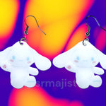 Build a Bear Sanrio Cinnamoroll Cute Kawaii Handmade Earrings!
