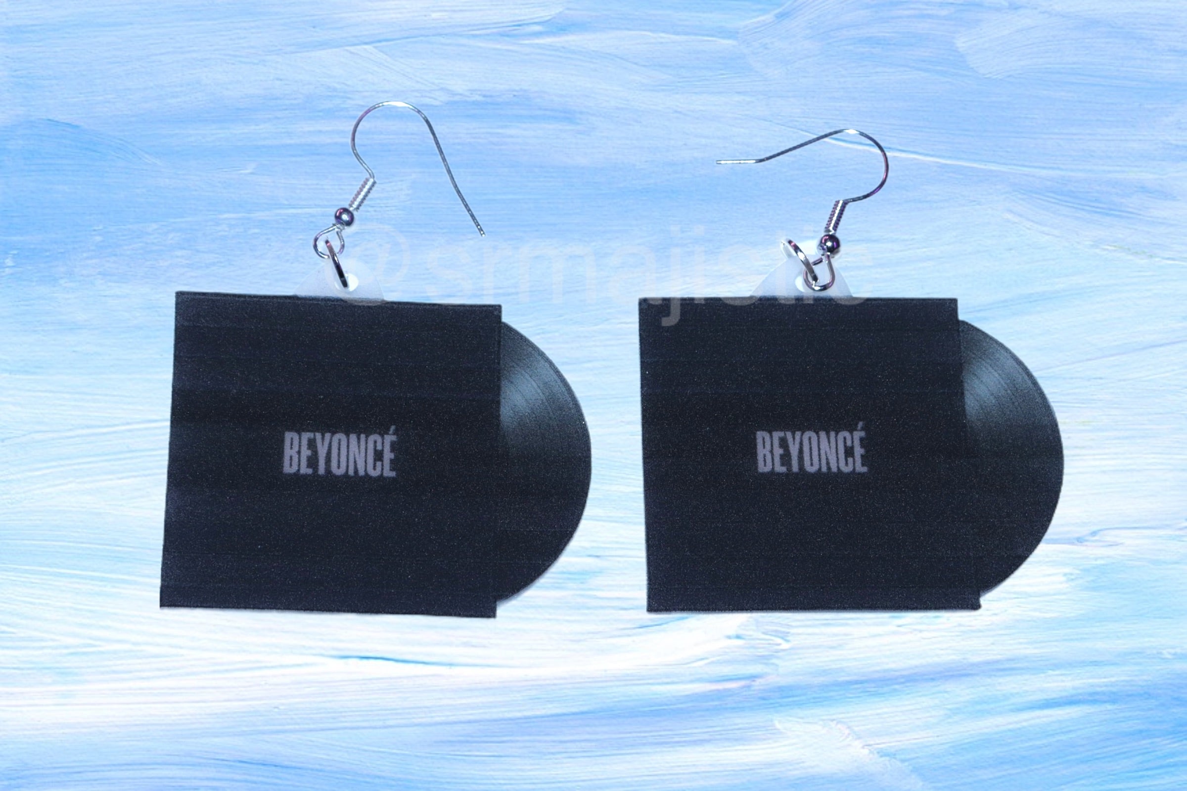 Beyoncé Complete Collection Vinyl Albums Handmade Earrings!