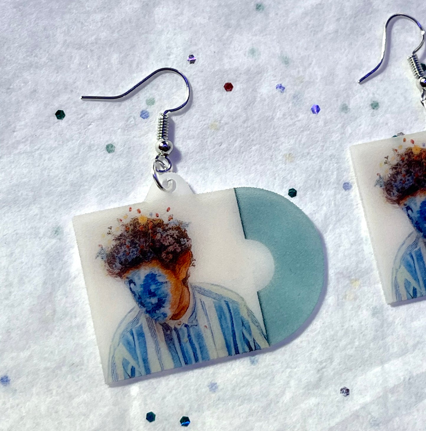Hobo Johnson the Fall of Hobo Johnson Vinyl Album Handmade Earrings!