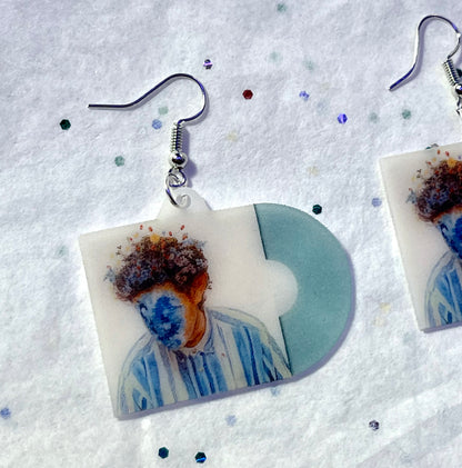 Hobo Johnson the Fall of Hobo Johnson Vinyl Album Handmade Earrings!