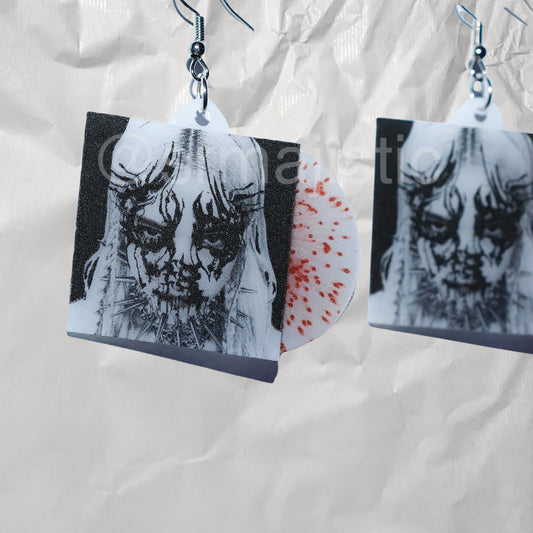 Poppy I Disagree Vinyl Album Handmade Earrings!