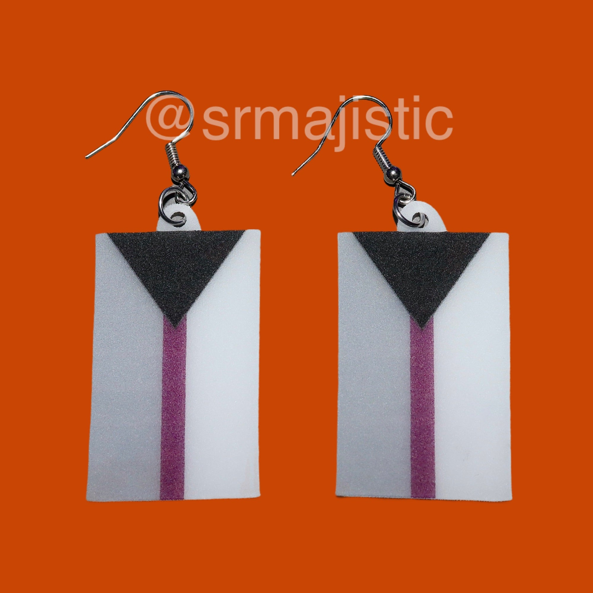 PRIDE Flag Cute 2D Handmade Earrings!