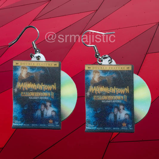 Halloweentown (1998) DVD 2D detailed Handmade Earrings!
