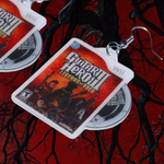 Guitar Hero III Legends of Rock Wii Game 2D detailed Handmade Earrings!