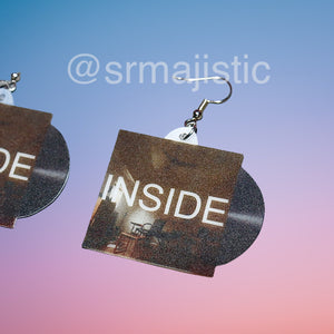 Bo Burnham Inside Special Vinyl Album Handmade Earrings!