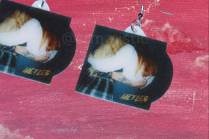 Wet Leg self titled Vinyl Album Handmade Earrings!