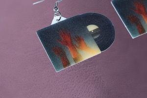 Boygenius The Record Vinyl Album Handmade Earrings!
