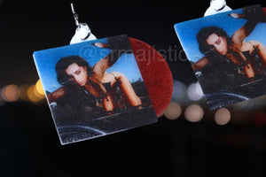 Charli XCX Crash Vinyl Album Handmade Earrings!