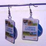 Wii Sports Wii Game 2D detailed Handmade Earrings!