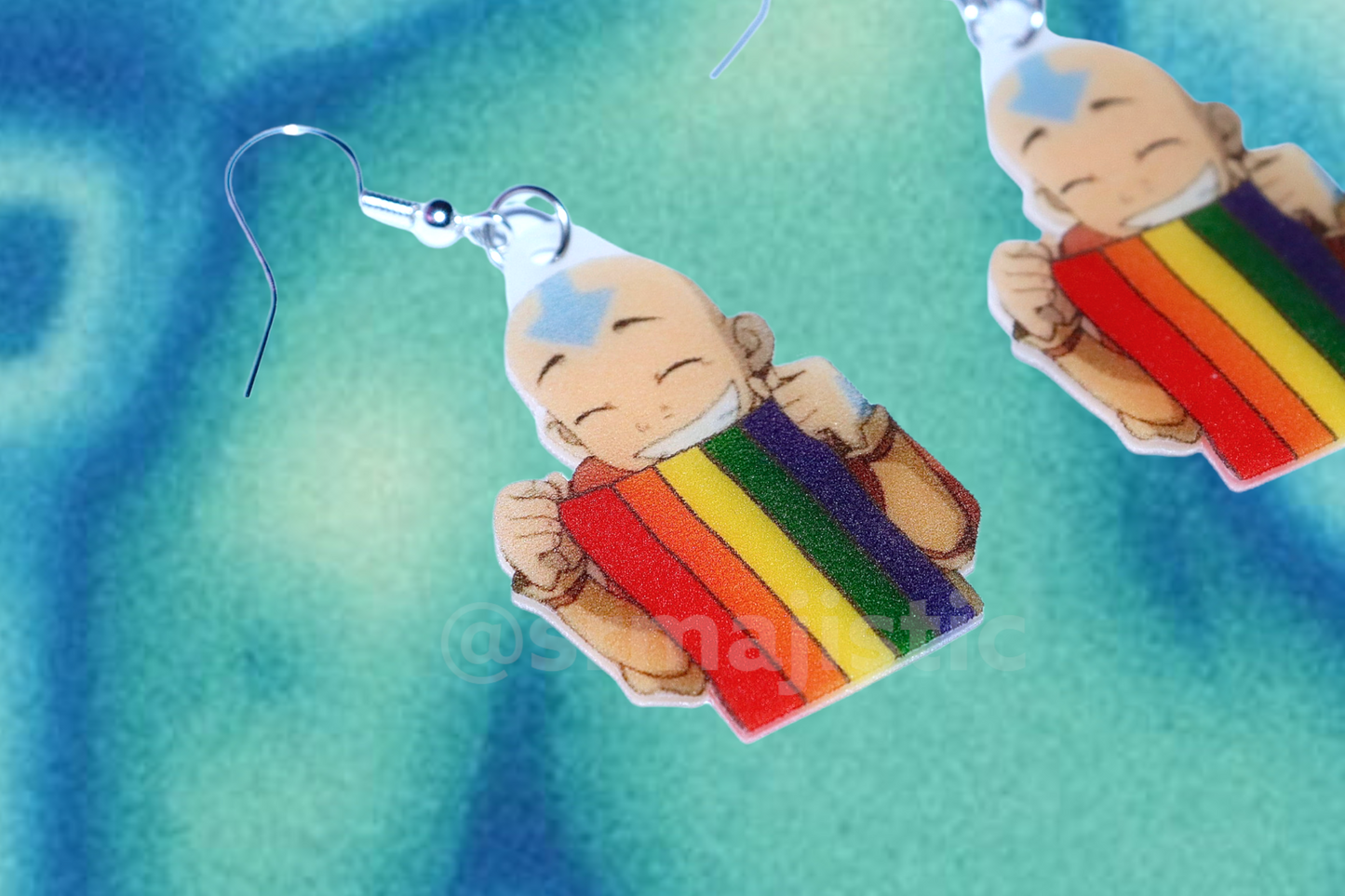 Aang Says Gay Rights Handmade Earrings!