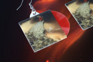 Korn Follow the Leader Vinyl Album Handmade Earrings!