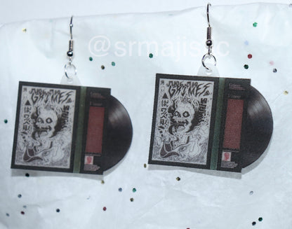 Grimes Visions Vinyl Album Handmade Earrings!
